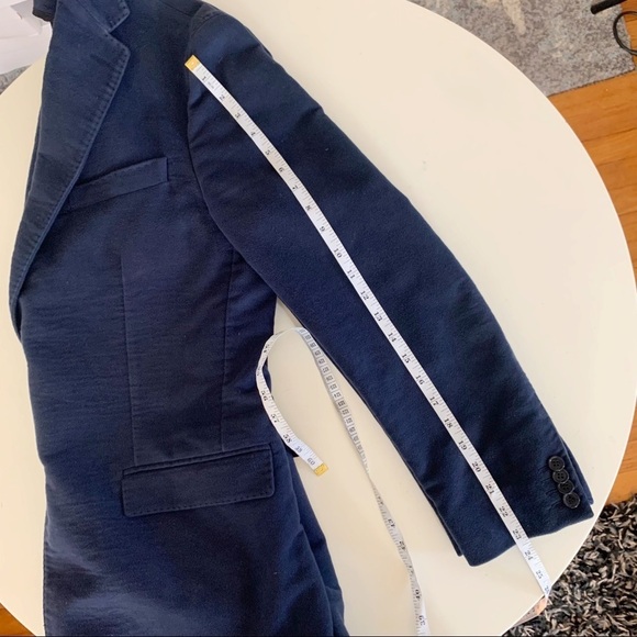 Movimento Italy 2 Button Sport Blazer Navy US Men’s Size 40L - Picture 6 of 10